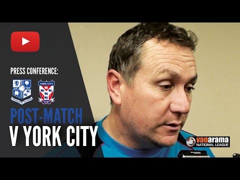 POST-MATCH Micky Mellon (York City h)