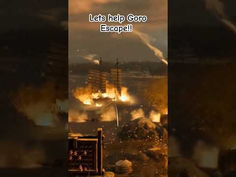 Let's Help Goro Escape #gaming #pcs #pcgaming #ghostoftsushimapc #tsushimaisland #jinsakai #goro