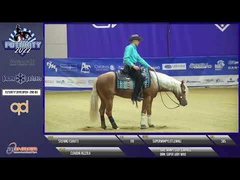 Futurity 2022 - STEFANO CERUTTI & SUPERWIMPYLITTLEWHIZ composite score 431,5