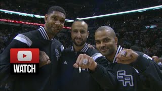 Tony Parker - Tim Duncan - Manu Ginobili - San Antonio Spurs