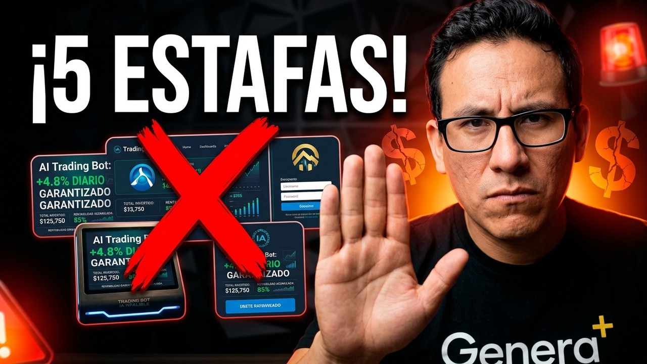 Cuidado: estas 5 plataformas son PURA ESTAFA