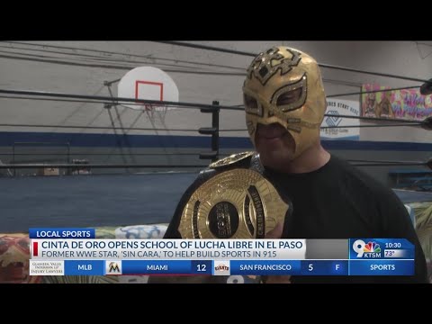 Cinta de Oro Opens Wrestling School In El Paso, Texas