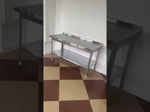 фото стол из нержавеющей стали 1500х600 0