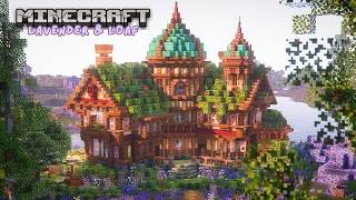 Lavender &amp; Loaf Bakery 🪻 | Minecraft Tutorial (Advanced)