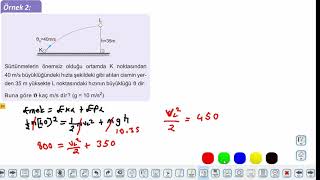 Eğitim Vadisi 11.Sınıf Fizik 10.Föy Enerji ve Hareket 1 (Mekanik Enerji) Konu Anlatım Videoları