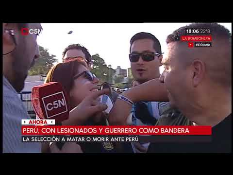 La previa del partido Argentina Peru (Parte 1)