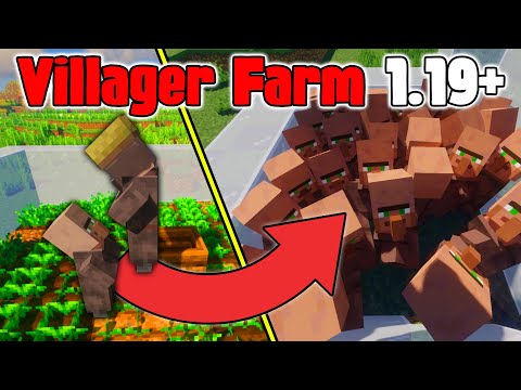 How to Build Simple Infinite Villager Breeder Farm | Minecraft 1.19+