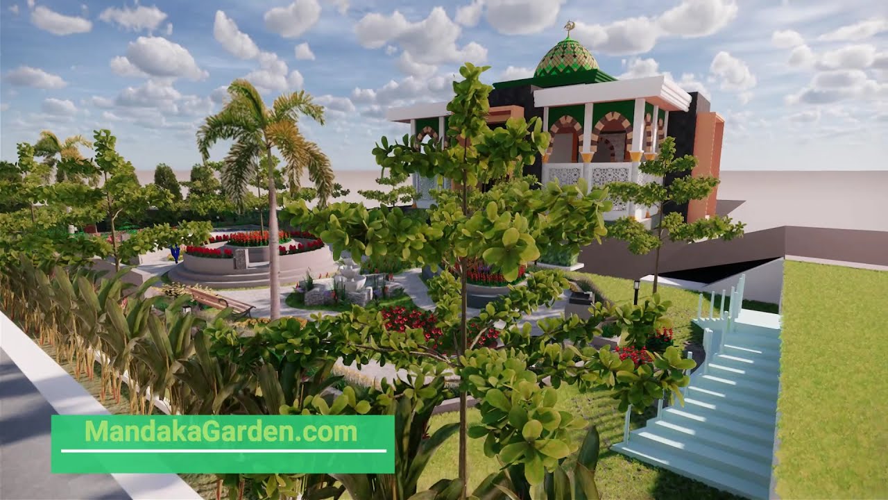 desain taman alun-alun