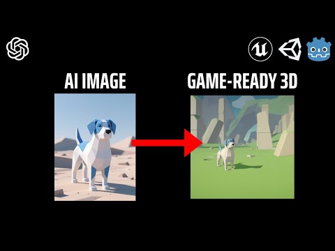 How to Create Game-Ready 3D Assets with AI and Blender