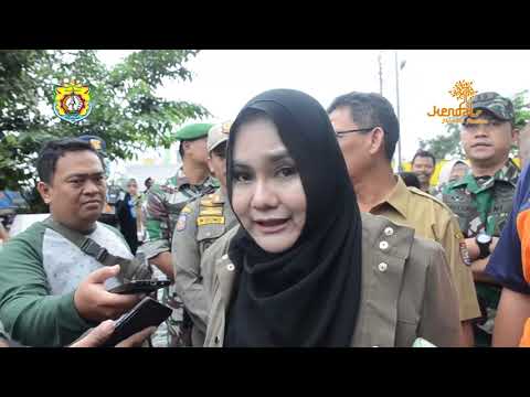 Bupati Memantau langsung Wilayah yang terdampak banjir.