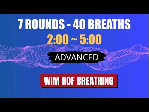 Advanced: 7 rounds Wim Hof Breathing Technique