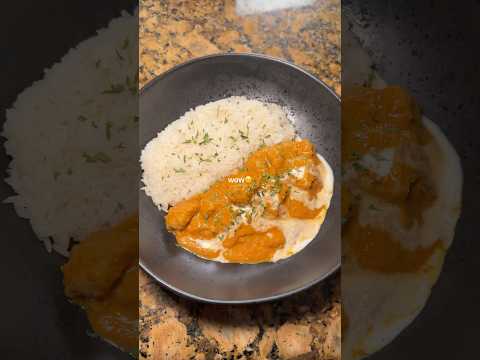 Butter Chicken with Yogurt Marinade and Cashew Tomato Sauce