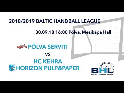 BHL: Põlva Serviti - HC Kehra/Horizon Pulp&Paper