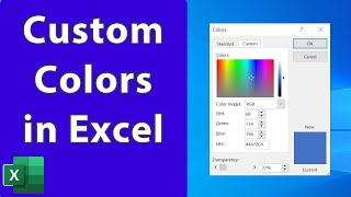Excel Color Matching Made Easy - Excel Quickie 102