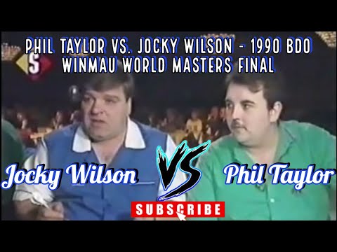Phil Taylor vs. Jocky Wilson - 1990 BDO Winmau World Masters FINAL