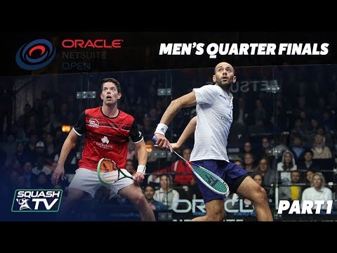 Squash: Oracle NetSuite Open 2019 - Men's Quarter Finals [P1]