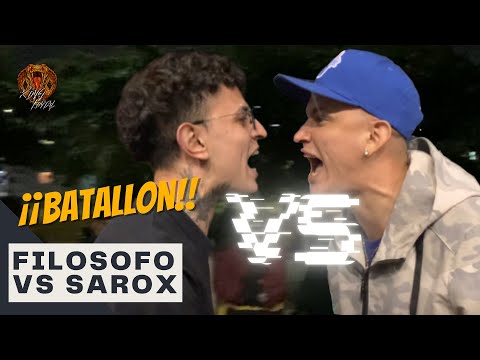 ¡¡BATALLON!! PROMESA VS CAMPEON 🔥 FINAL 🔥  FILOSOFO VS SAROX // KING TINTAL X STREET FREESTYLE
