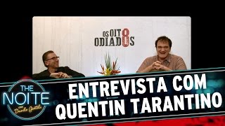 The Noite (29/12/15) - Léo Lins entrevista Quentin Tarantino
