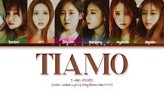T-ara (티아라) - &quot;TIAMO&quot; [Color Coded Lyrics Eng/Rom/Han/가사]