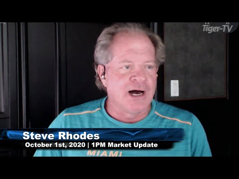 October 1st, 1PM ET Market Update on TFNN - 2020