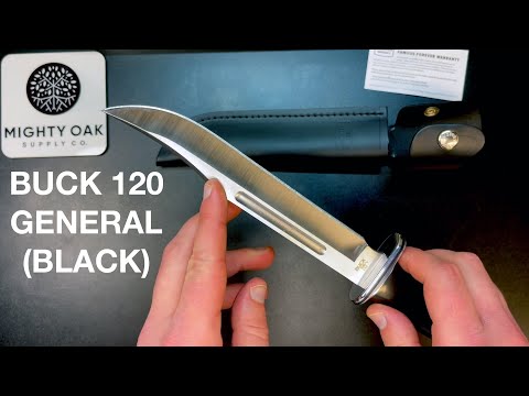 Buck 120 General (Black Phenolic) Fixed Blade Knife Review