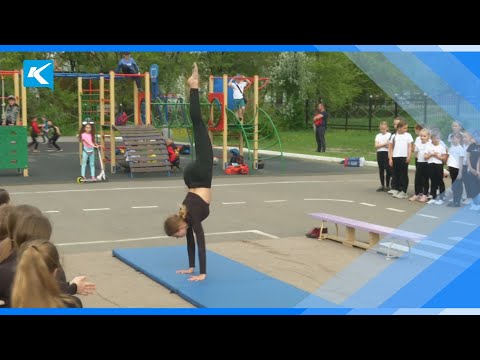 02 06 2021 Воспитанники спортивного объединения «Ритм» сдали итоговый экзамен по спортивной акробат