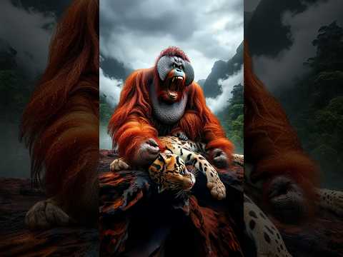 Great Apes vs Big Cats (Gorilla, Lion, Tiger)
