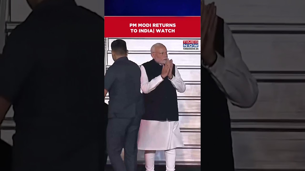 Delhi: Prime Minister Modi Returns To India After Taking Part In 16th Brics Summit In Russia #shorts