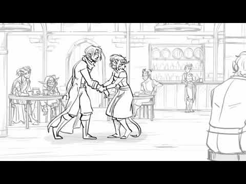 Caleb & Jester Waltz (C2E24) Critical Role Animatic