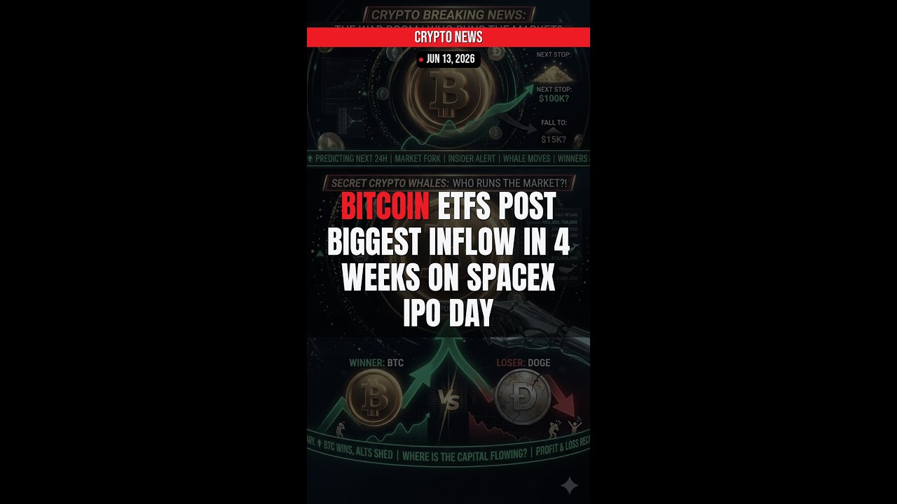 Bitcoin ETF RECORD — Is This The Bottom? (Jun 13, 2026)