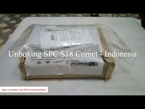 Unboxing Spc S18 Comet Ram 2GB - Indonesia