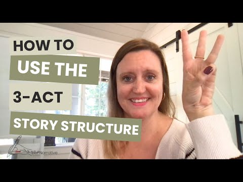 How to Use the 3-Act Story Structure
