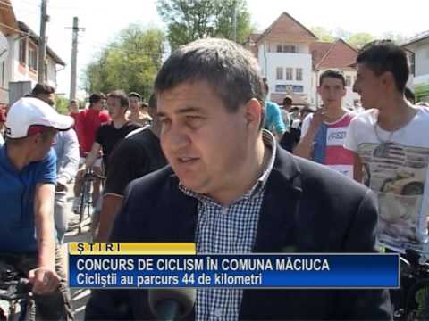 Concurs de ciclism in comuna Maciuca