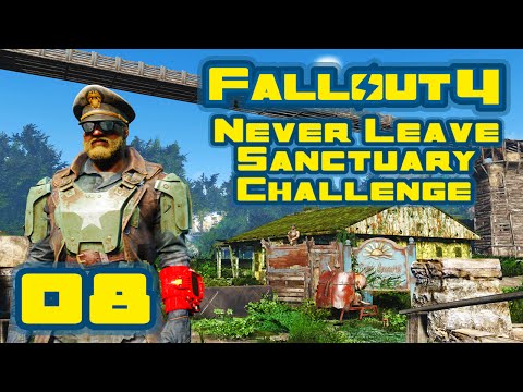 Let's Play Fallout 4: Never Leave Sanctuary Challenge [Season 2] - Part 8 - Enabling Survival Mode!