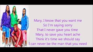 JLS-Mary with lyrics