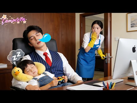 Mãe Solo Pobre Leva Bebê Ao Trabalho—Mas Ele Entra No Escritório & Dorme C/ CEO! Amor Surge!