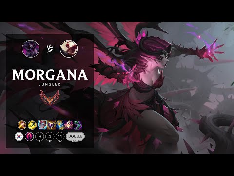 Morgana Jungle vs Lee Sin - KR Grandmaster Patch 12.17