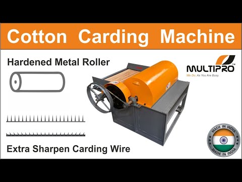 Cotton Carding Machine / Cotton opener by Multipro