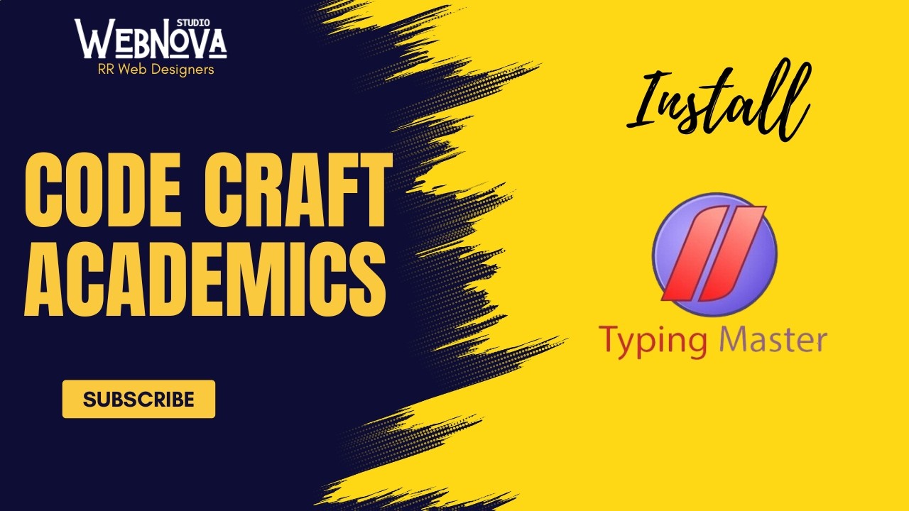 How to install typing master pro on windows