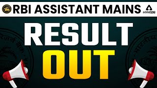 RBI Assistant Mains Result 2022 OUT | RBI Assistant Mains | Adda247