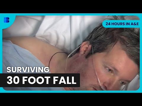 30 FOOT ROOF FALL Emergency at Kings Hospital | 24 Hours in A&E