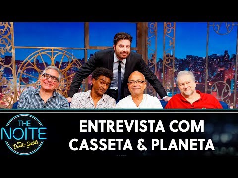 Entrevista com Casseta & Planeta | The Noite (17/10/19)
