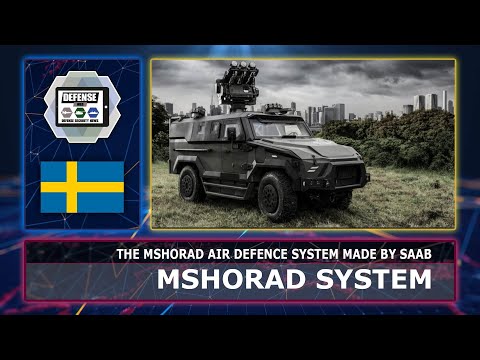 MSHORAD SAAB RBS 70 mobile air defense missile system based on SVOS Czech MARS 4x4 armored vehicle