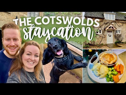 THE COTSWOLDS VLOG 🚜 cosy cottage, dog-friendly zoo, bicester village & daylesford organic farm! 🐑