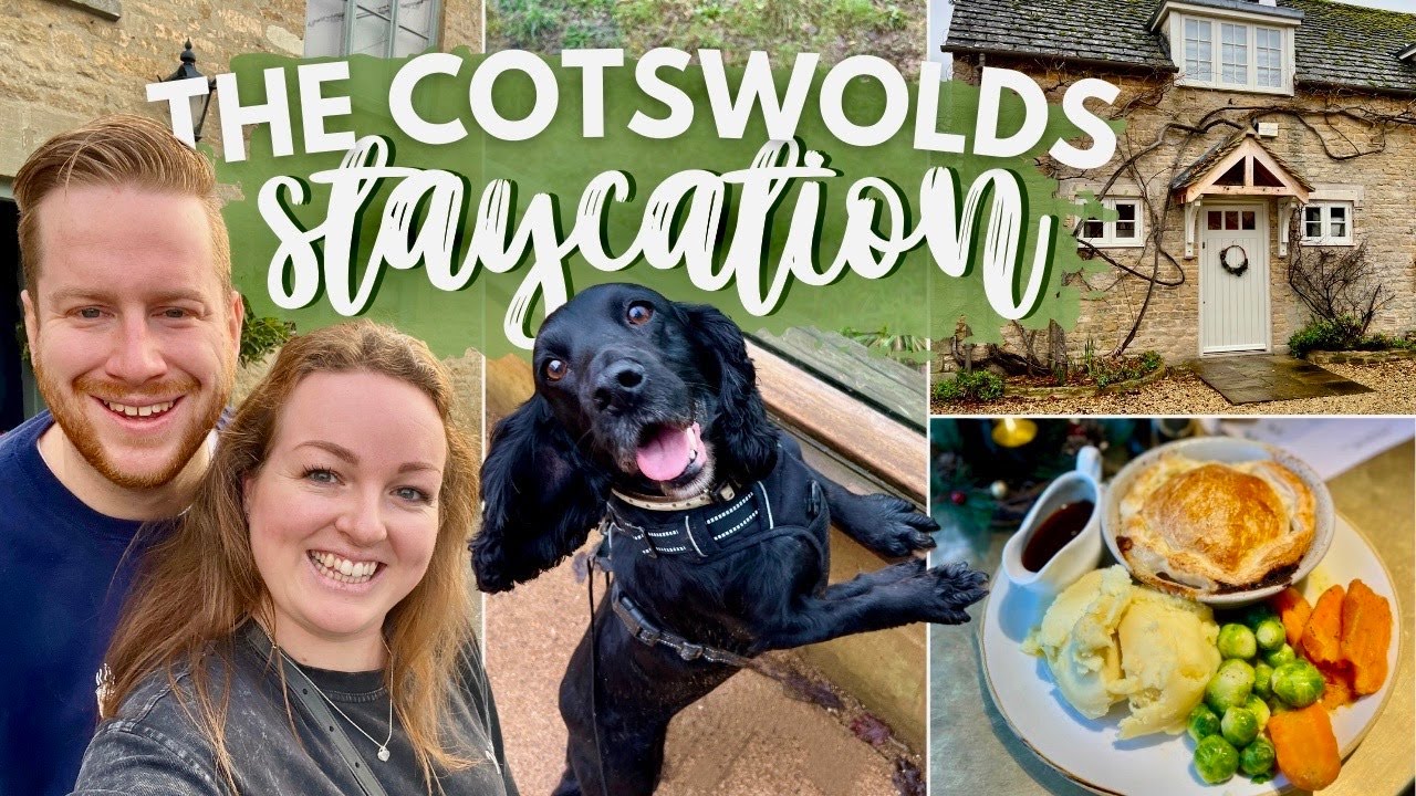 THE COTSWOLDS VLOG 🚜 cosy cottage, dog-friendly zoo, bicester village & daylesford organic farm! 🐑