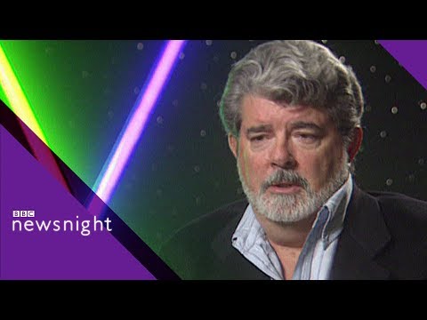 George Lucas on toxic fandom and The Phantom Menace 1999 - BBC Newsnight