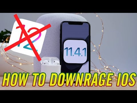 Downgrade iOS 12, How to Downgrade Firmware iPhone iOS 12 to iOS 11.4.1 without losing data