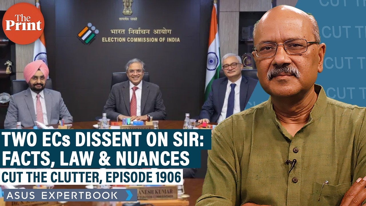 India's Election Commissioners dissent over voter roll revision legality and constitutional process
