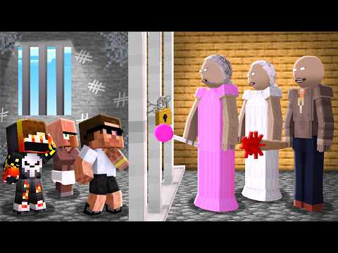 We Got Trapped into Granny Daycare House in Minecraft..