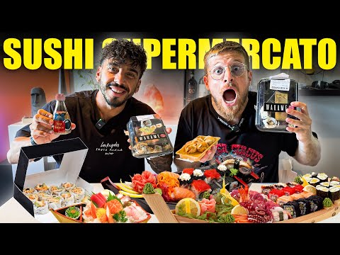 PROVIAMO TUTTO IL SUSHI ESISTENTE DEL SUPERMERCATO - COOP vs CONAD vs PAM  : UNO DI QUESTI È ASSURDO